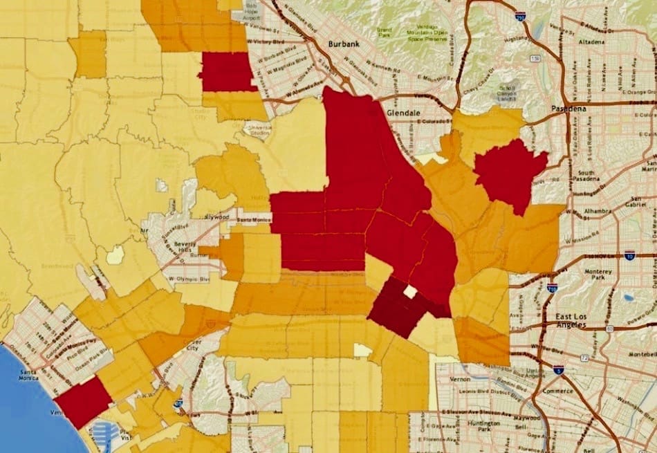 Housing is a Human Right gentrification Los Angeles