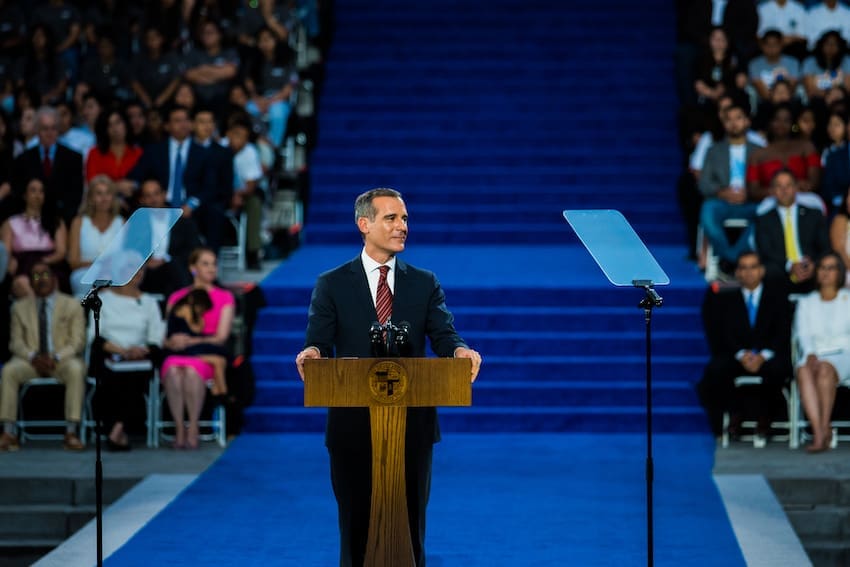 Housing Human Right gentrification Eric Garcetti