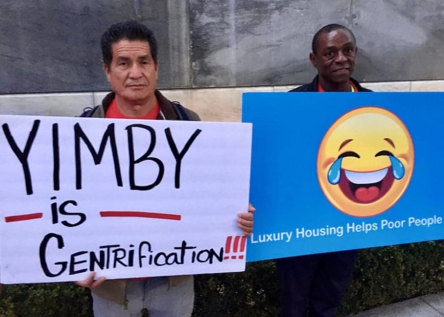 Housing Is A Human Right YIMBY Selling Off California