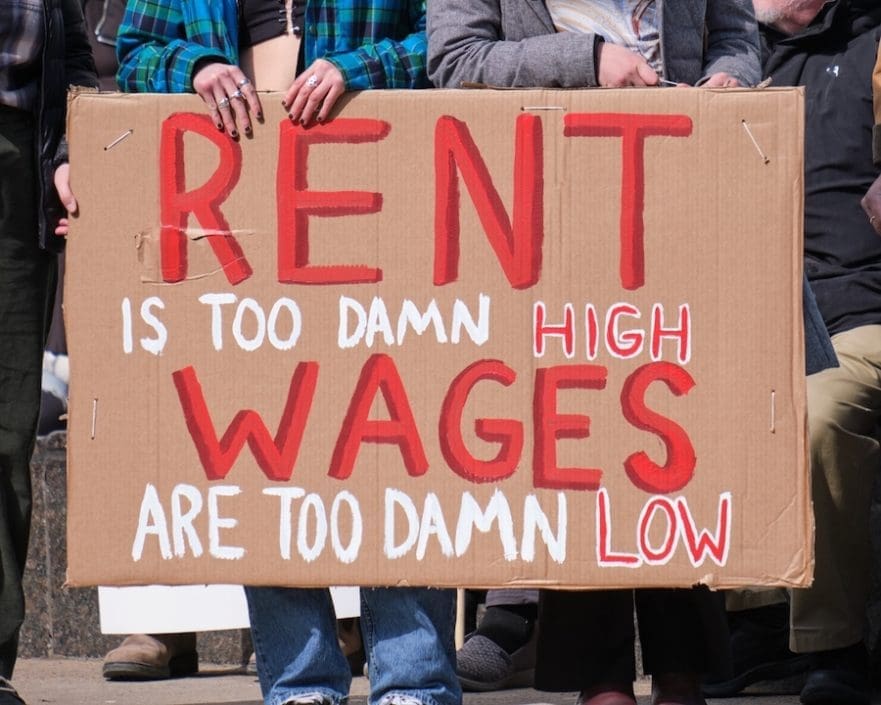 Housing Is A Human Right rent control bans