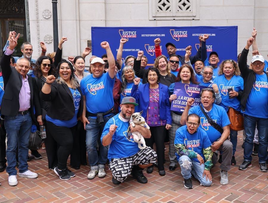 Featured image for “Housing Is A Human Right Delivers More Than 800,000 Signatures for Rent Control Initiative”