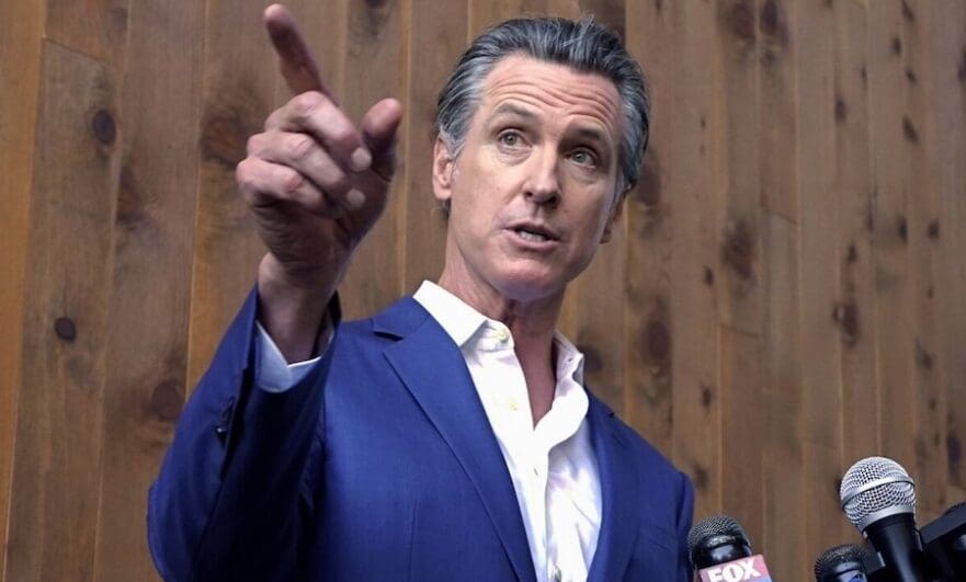Housing Is A Human Right Gavin Newsom Justice for Renters Act
