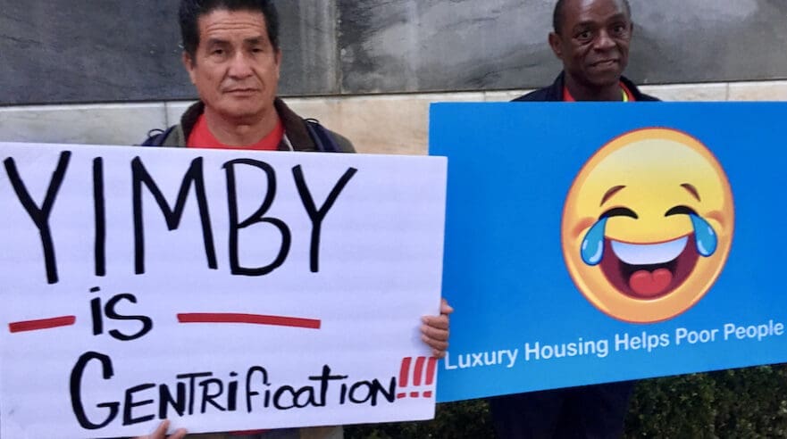 Housing Is A Human Right California YIMBY corporate landlords