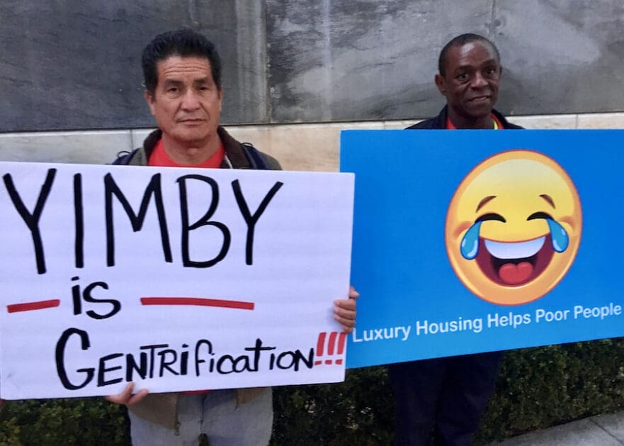Housing Is A Human Right California YIMBY corporate landlords