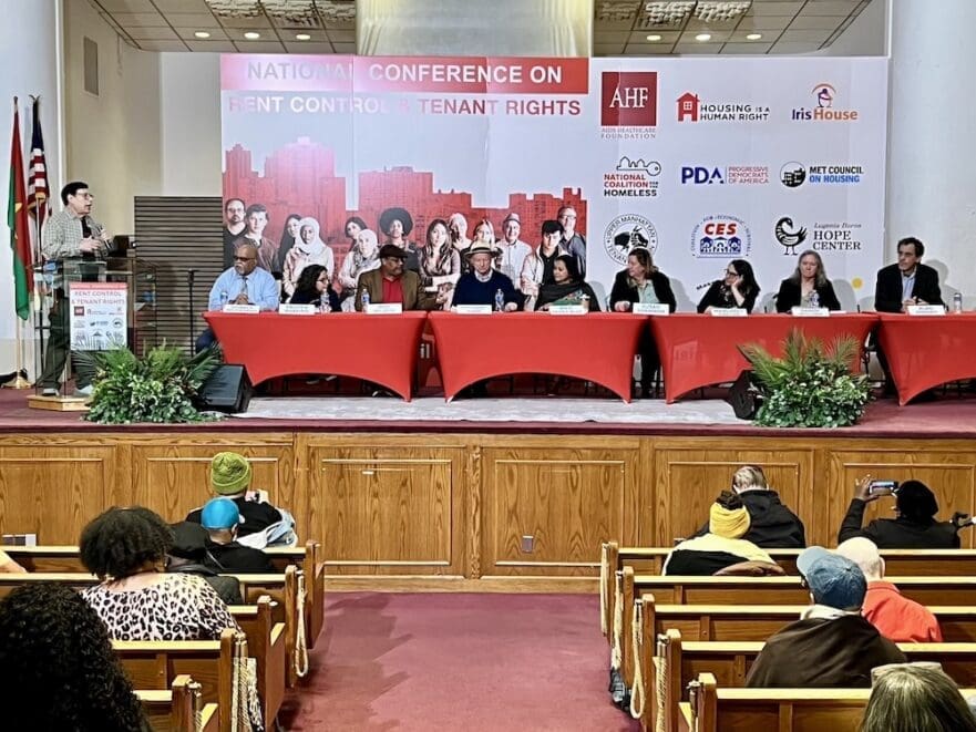 Housing Is A Human Right rent control New York City